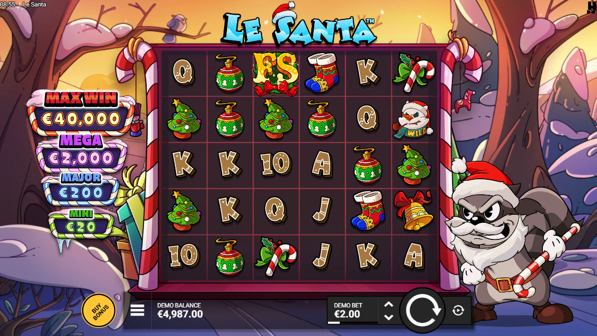 Le Santa Slot Demo-Spiel auf Stake